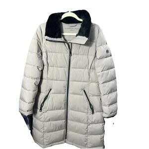 ANDREW MARC WOMEN'S STRETCH PUFFER COAT JACKET SIZE M *READ